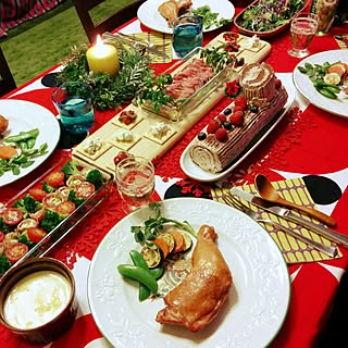 クリスマス/クリスマスディナー/キッチンのインテリア実例 - 2015-12-25 21:32:54