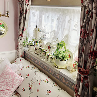 ローラアシュレイのカーテンのインテリア実例 Roomclip ルームクリップ