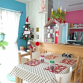 机/クリスマス/クリスマスディスプレイ/カラフルな部屋/クリスマスツリー...などのインテリア実例 - 2016-11-08 07:46:09