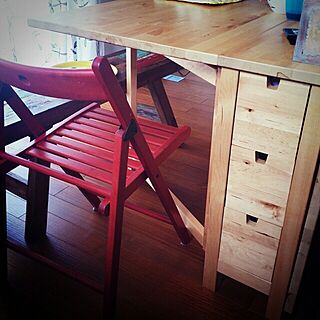 キッチン/IKEA テーブル＊チェアのインテリア実例 - 2013-08-29 16:07:02