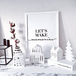玄関/入り口/コットンフラワー/IKEA/Kubus4/Lovely posters...などのインテリア実例 - 2016-12-21 10:41:24