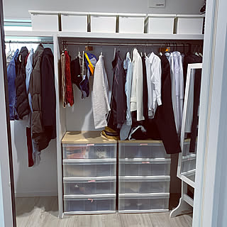 ウォークインクローゼット エステーのインテリア実例 Roomclip ルームクリップ