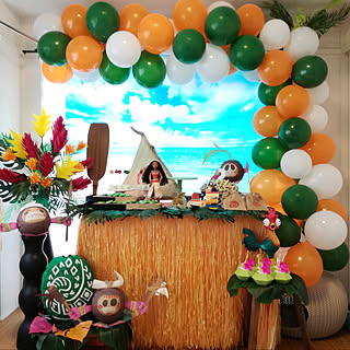 ディズニー 誕生日パーティのインテリア実例 Roomclip ルームクリップ