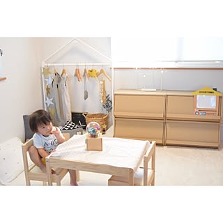 棚/ホワイトインテリア/子供がいる家/子供がいる暮らし/子供と暮らす。...などのインテリア実例 - 2016-09-25 11:06:06