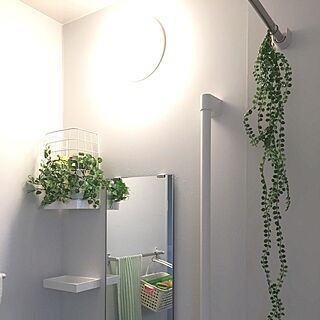 バスルーム フェイクグリーンのインテリア実例 Roomclip ルームクリップ