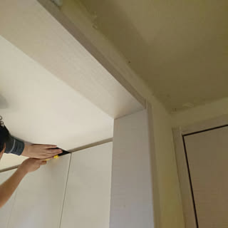 壁/天井/今日のおきょうさん/セルフリフォーム大作戦/やってみるもんだわね。/キッチンというより台所のインテリア実例 - 2018-04-03 16:08:40