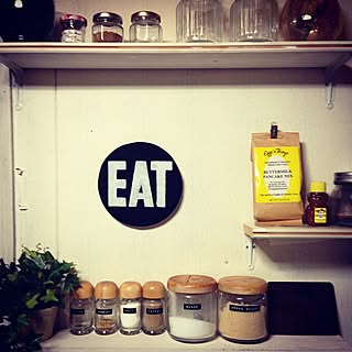 キッチン/ビーチハウス/ステンシル/Sign Board/DIY...などのインテリア実例 - 2015-05-07 21:54:36