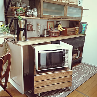 キッチン/掃除/レンジ台/DIY/オーブンレンジ...などのインテリア実例 - 2019-05-10 11:27:19