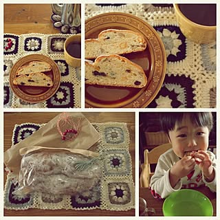 インテリア関係なくてすみません/シュトーレン/akiちゃんありがとう♫/編み物部のインテリア実例 - 2014-12-20 14:47:52