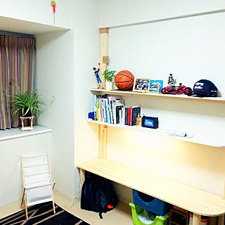 勉強机棚のインテリア実例 Roomclip ルームクリップ
