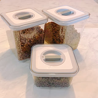 キャットフード収納/キャットフード/保存容器/洗いやすい/新しくしました...などのインテリア実例 - 2019-06-12 22:09:51
