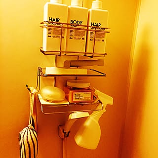 バス/トイレ/モノトーン/白黒/無印良品のインテリア実例 - 2015-01-15 20:38:50