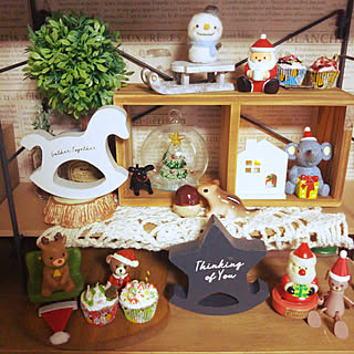 棚/クリスマス/2018/12/04/いいね‥押し逃げごめんなさい/みなさんありがとう♡...などのインテリア実例 - 2018-12-04 15:26:24