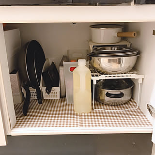 ダイソー フライパン収納のインテリア実例 Roomclip ルームクリップ