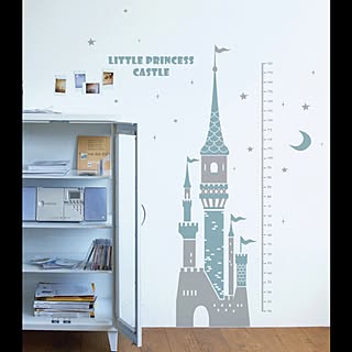 ウォールステッカー/身長計ウォールステッカー/身長計ウォールシール/子供部屋/キッズルーム/ウォールデコ...などのインテリア実例 - 2015-09-14 17:38:21