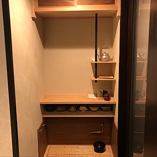 水屋 茶室のインテリア実例 Roomclip ルームクリップ