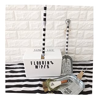 100均 クイックルワイパー収納のインテリア実例 Roomclip ルームクリップ