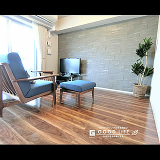 部屋全体/観葉植物/シリコンコーティング/フロアコーティング/フロアコーティングならグッドライフ...などのインテリア実例 - 2019-03-24 11:54:48