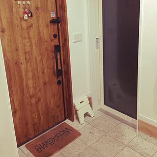 インナーガレージに繋がる扉 のインテリア実例 Roomclip ルームクリップ