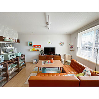 食器棚 ミッドセンチュリーのおしゃれなインテリア・部屋・家具の実例 