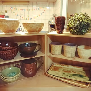 キッチン/和食器/陶芸作品/食器/うつわ好き❤︎...などのインテリア実例 - 2016-07-07 21:54:36