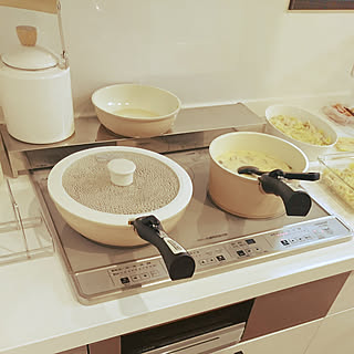 キッチン/キッチン/北海道支部/注文住宅 工務店/真っ白なキッチン...などのインテリア実例 - 2020-04-15 21:58:54