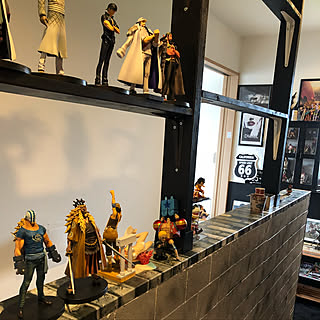 ディアウォール ワンピースフィギュアのインテリア実例 Roomclip ルームクリップ