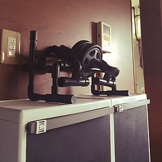 棚/トレーニングルーム/モノトーン/カメラマーク消し隊/自己満クラブ会員NO.4...などのインテリア実例 - 2016-06-15 18:40:37