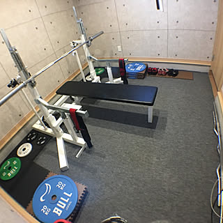 ホームジムのインテリア実例 Roomclip ルームクリップ