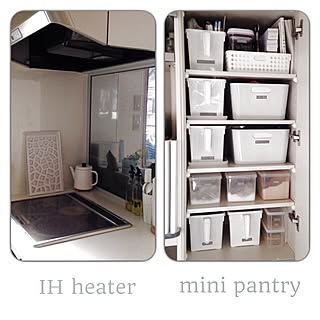 キッチン/キッチン収納/整理収納部/IKEA/セリア...などのインテリア実例 - 2014-01-06 12:45:33