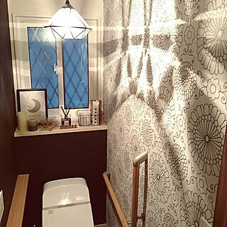 Totoトイレ トキワ 壁紙のインテリア実例 Roomclip ルームクリップ