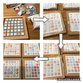 キッチン/タイル貼り/コースター手作りのインテリア実例 - 2019-02-01 23:00:02