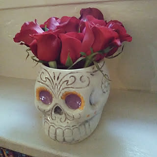 机/薔薇/rose/ローズ/花...などのインテリア実例 - 2020-02-14 05:10:34