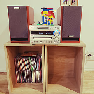 Cd Cdコンポのおしゃれなアレンジ 飾り方のインテリア実例 Roomclip ルームクリップ