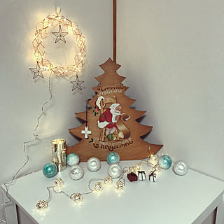 部屋全体/ニトリ2017クリスマスモニター/ニトリ/クリスマス/トールペイント手描き...などのインテリア実例 - 2017-10-19 09:50:53