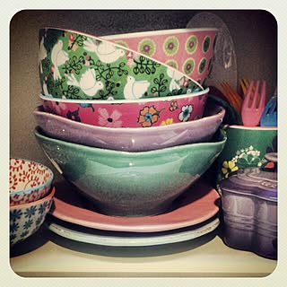 キッチン/rice/ANTHOROPOLOGIE/アンソロポロジー/ル・クルーゼ...などのインテリア実例 - 2013-12-05 17:57:24