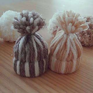 毛糸 編まないニット帽のインテリア実例 Roomclip ルームクリップ