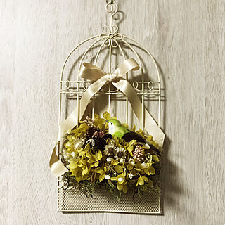 ハンドメイド 花飾りのインテリア実例 Roomclip ルームクリップ