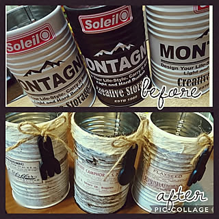 机/セリア/セリアの缶/セリアリメイク/セリアアレンジ...などのインテリア実例 - 2017-07-31 01:33:34