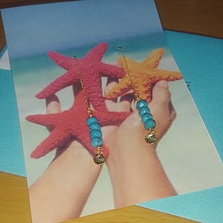 机/ピアス/alohaさんアクセサリー♡/どうもありがとう。のインテリア実例 - 2015-05-07 22:41:29
