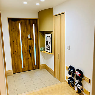 ダウンライト 玄関ニッチのインテリア実例 Roomclip ルームクリップ