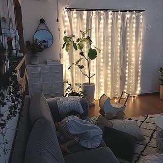 Ikea カーテンライトのインテリア実例 Roomclip ルームクリップ Ikea カーテンライトのインテリア実例 Roomclip ルームクリップ