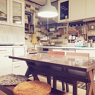 部屋全体/ダイニング&キッチン/悩み中(´・_・`)/unicoのインテリア実例 - 2014-01-31 19:18:43