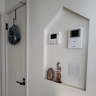 壁/天井/スイッチまわり/冬支度/いいね♥︎ありがとうございます♪/新築記録...などのインテリア実例 - 2019-11-26 15:13:37