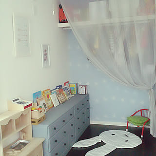 部屋全体/ミッフィー/白が好き♡/ディック・ブルーナの壁紙/アクセントクロス...などのインテリア実例 - 2017-10-21 15:29:58