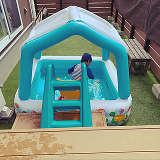 屋根付きプールのインテリア実例 Roomclip ルームクリップ