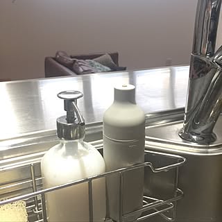 キッチン/詰め替え/クリナップ SS /ステンレスキッチン/IKEAのインテリア実例 - 2017-04-03 09:12:29