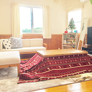 しまむら こたつ布団のインテリア実例 Roomclip ルームクリップ