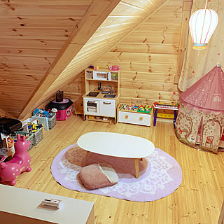 子供部屋 ログハウスのおしゃれなインテリアコーディネート レイアウトの実例 Roomclip ルームクリップ