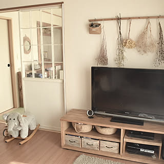 女性の、、家族住まいの「リビング」についてのインテリア実例